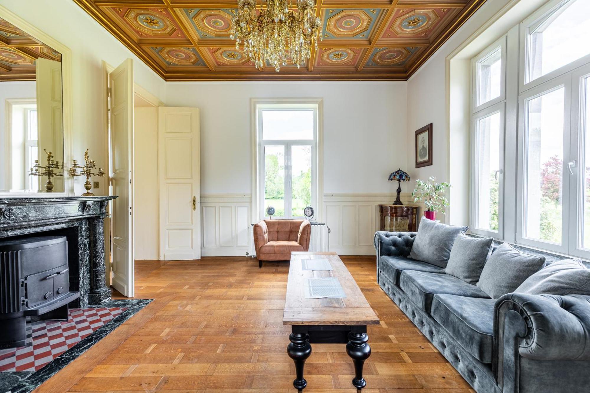 Suite Luxueuse Au Chateau De Saint Vitu 104 Tinlot Exterior foto